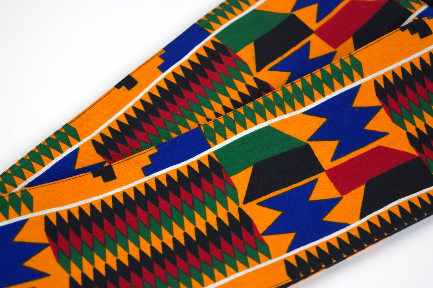 Heritage Collection African Print Graduation Sash - Multicolor Block Print