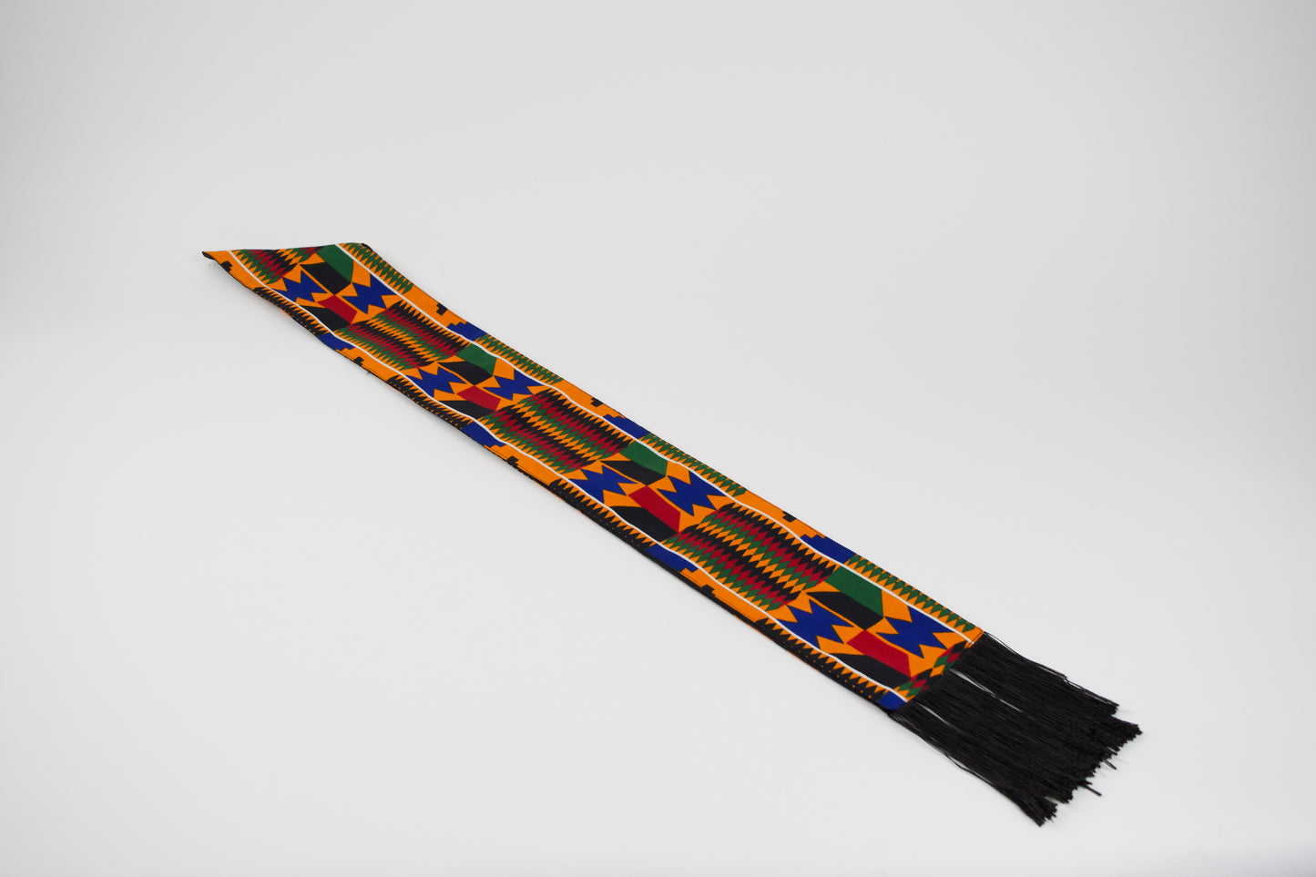Heritage Collection African Print Graduation Sash - Multicolor Block Print
