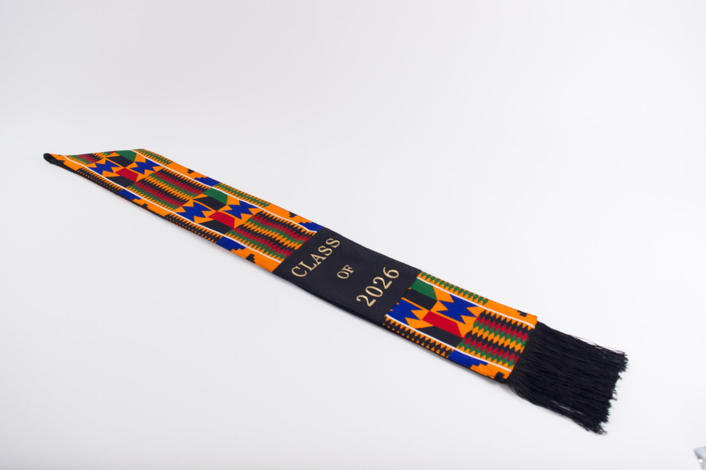 Honors Collection African Print Graduation Sash - CLASS OF 2026