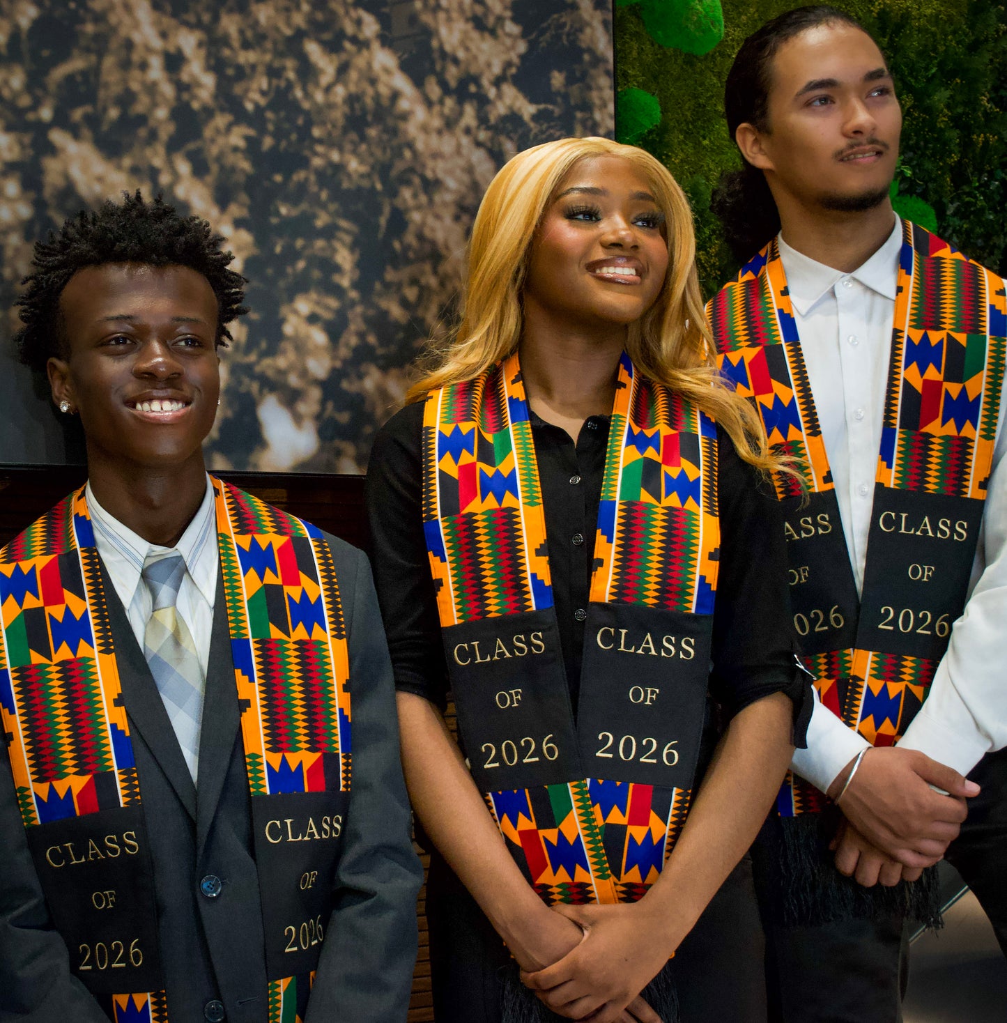 Honors Collection African Print Graduation Sash - CLASS OF 2026