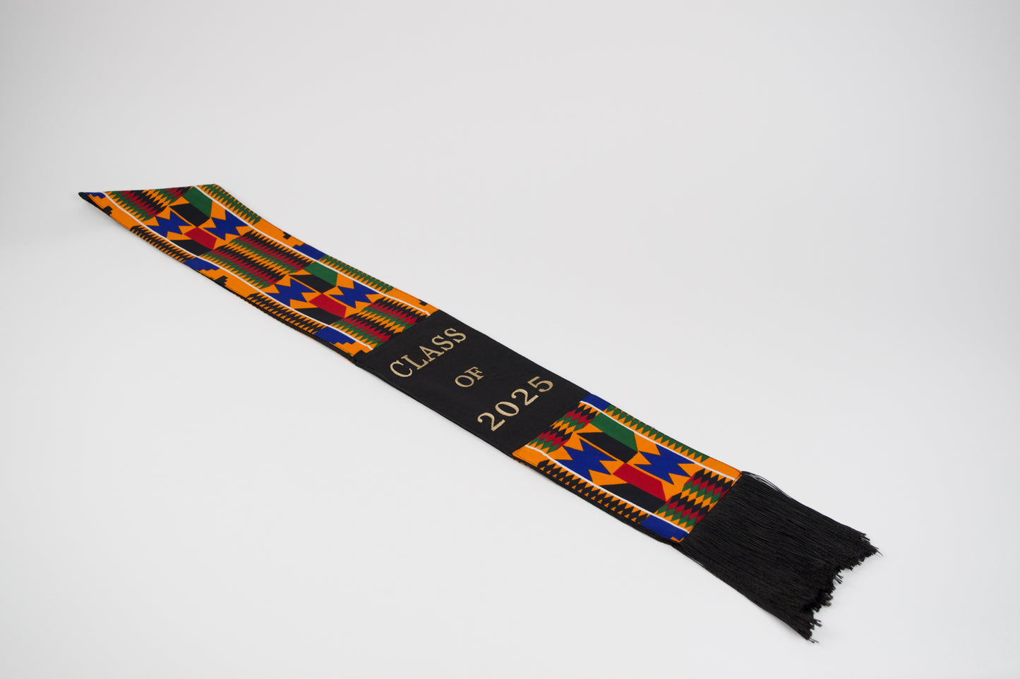 Honors Collection African Print Graduation Sash - CLASS OF 2025
